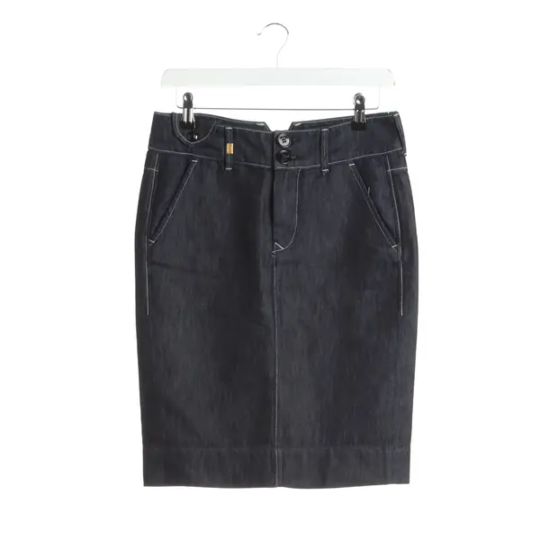 Rock in Blau, Baumwolle, Missoni M