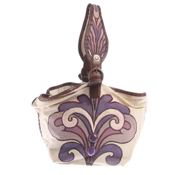 Handtasche in Mehrfarbig, Baumwolle, Maliparmi