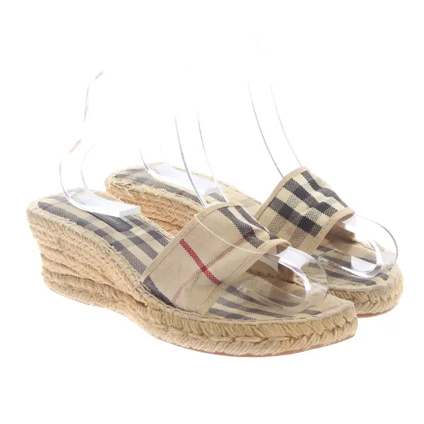 Heeled Sandals in Multicolored, , Burberry