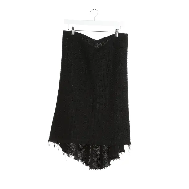 Skirt in Black, Wool, Maliparmi