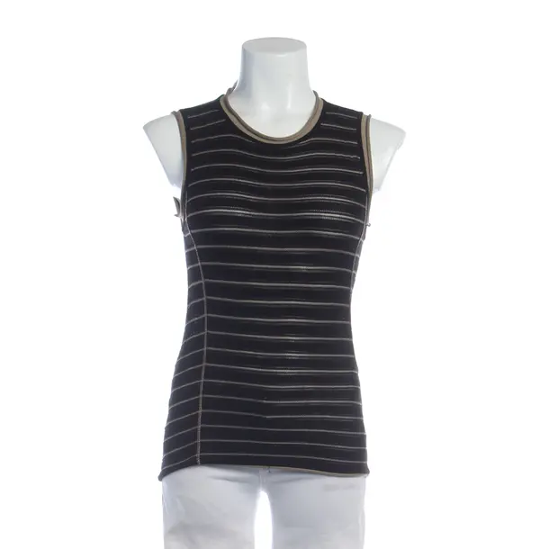 Top in Schwarz, Viskose, Armani Collezioni