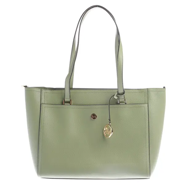 Shopper Bag in Green, Leather, Michael Kors