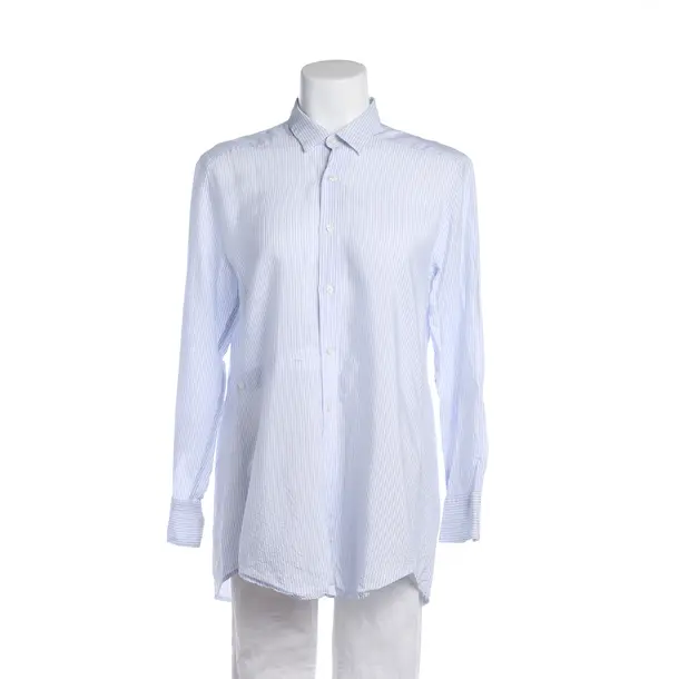 Bluse in Blau, Viskose, Dondup