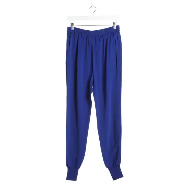 Hose in Blau, Viskose, Stella McCartney