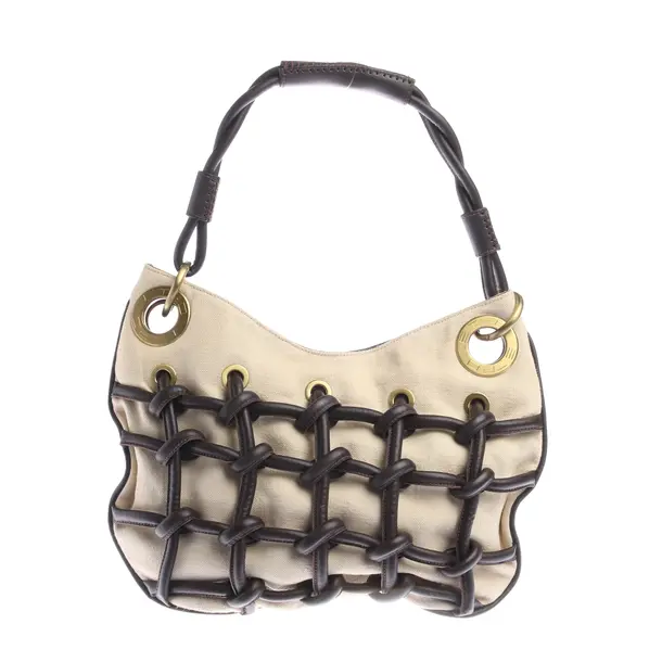 Handtasche in Weiß, Baumwolle, Etro
