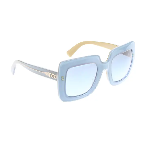 Sonnenbrille in Blau, Kunststoff, Dolce & Gabbana