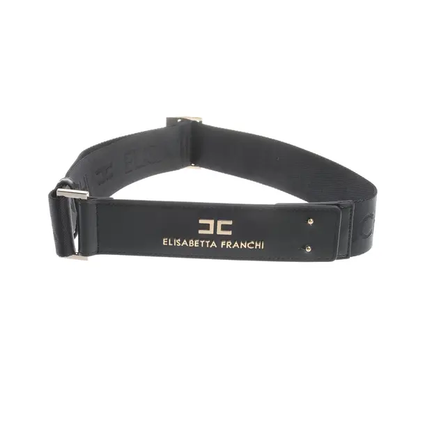 Belt in Black, Polyimide, Elisabetta Franchi