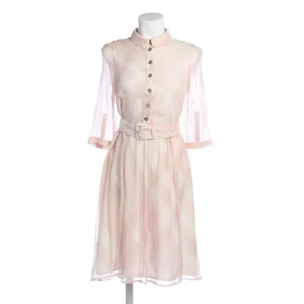 Dress, in Light Pink, Silk, Burberry