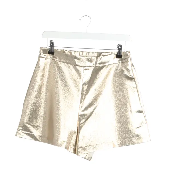 Shorts in Metallic, Seide, Maje