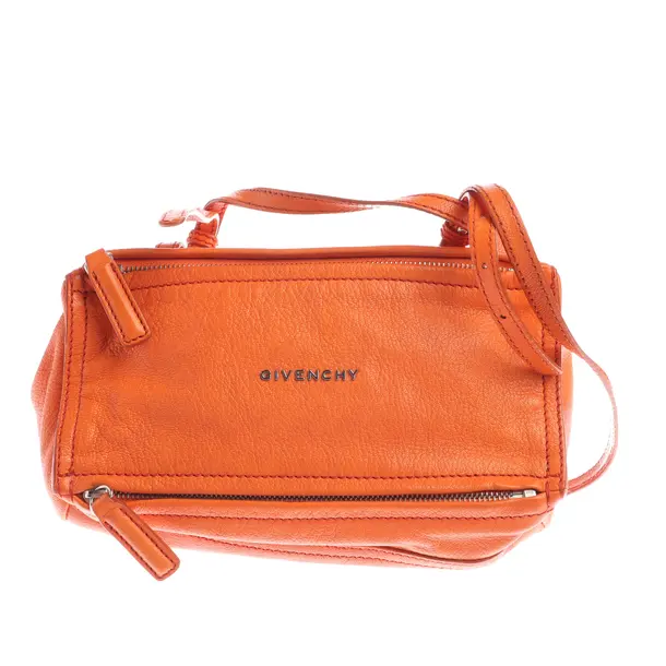 Shoulder Bag in Orange, Leather, Givenchy