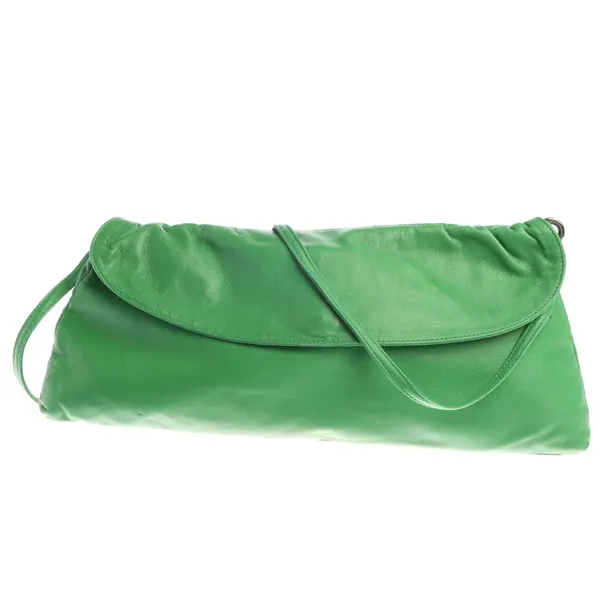 Evening Bag in Green, Leather, Missoni M