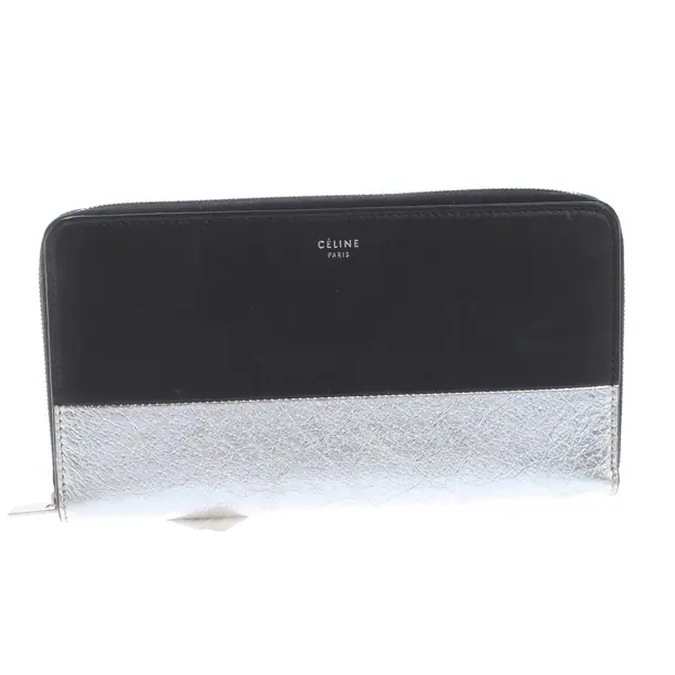 Wallet in Black, Leather, Céline
