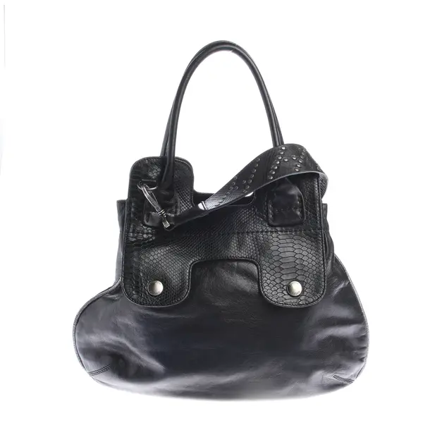 Shoulder Bag in Black, Leather, Hogan
