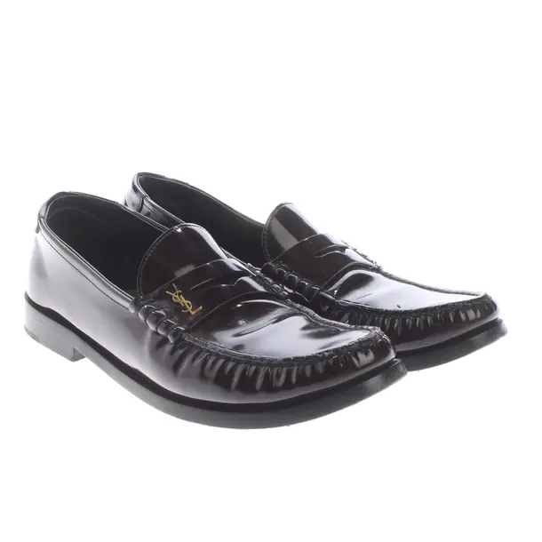 Loafers in Braun, , Saint Laurent