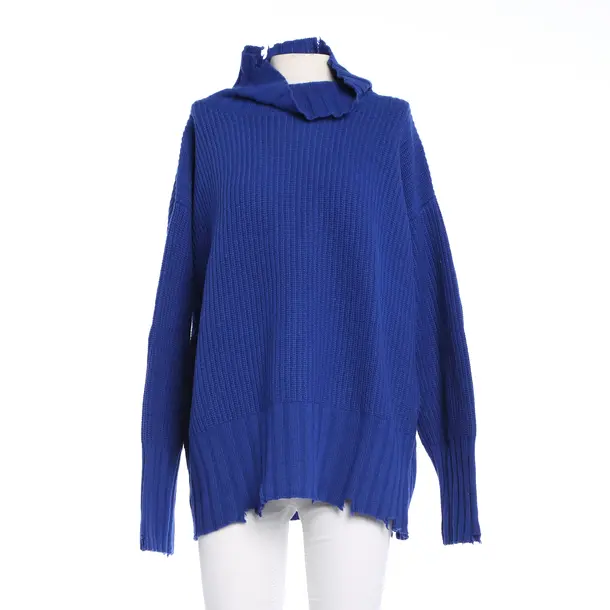 Pullover in Blau, Wolle, MSGM