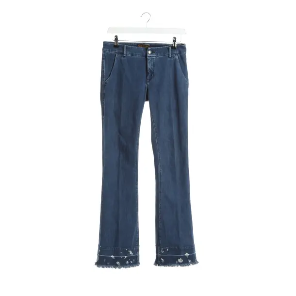 Jeans Straight Fit in Blau, Baumwolle, Seafarer