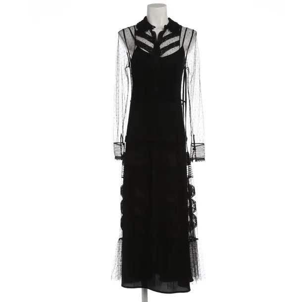 Cocktail Dress, in Black, Polyester, Red Valentino