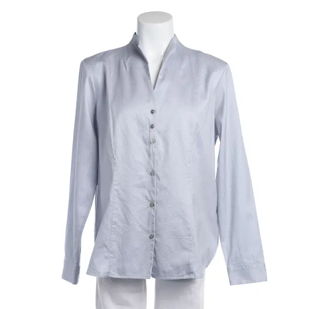 Bluse in Grau, Baumwolle, Van Laack