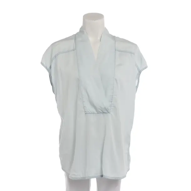 Bluse in Blau, Lyocell, Drykorn