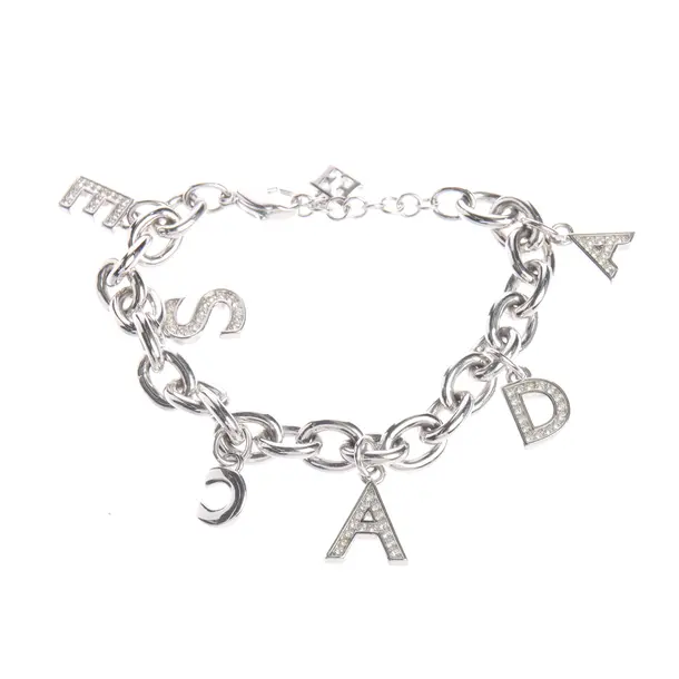 Bracelet in Metallic, Metal (metallic, metallized), Escada