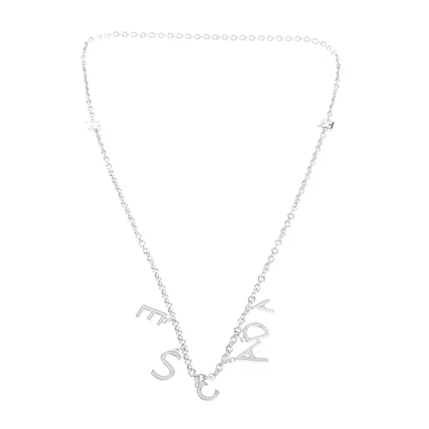 Necklace in Metallic, Metal (metallic, metallized), Escada