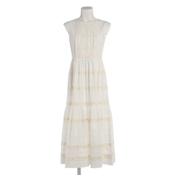 Dress in White, Cotton, Red Valentino