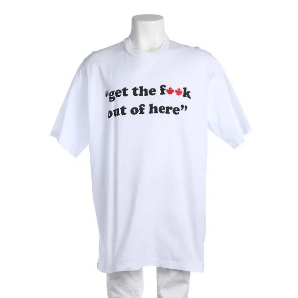 T-Shirt in Multicolored, Cotton, Dsquared