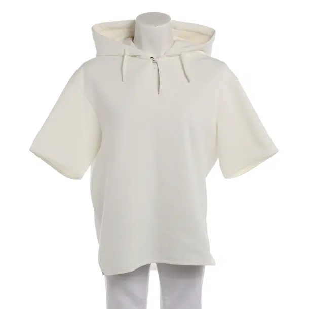 Hoodie in Weiß, Baumwolle, Emporio Armani