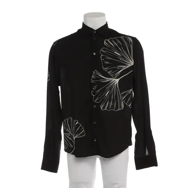 Shirt in Black, Cotton, Emporio Armani