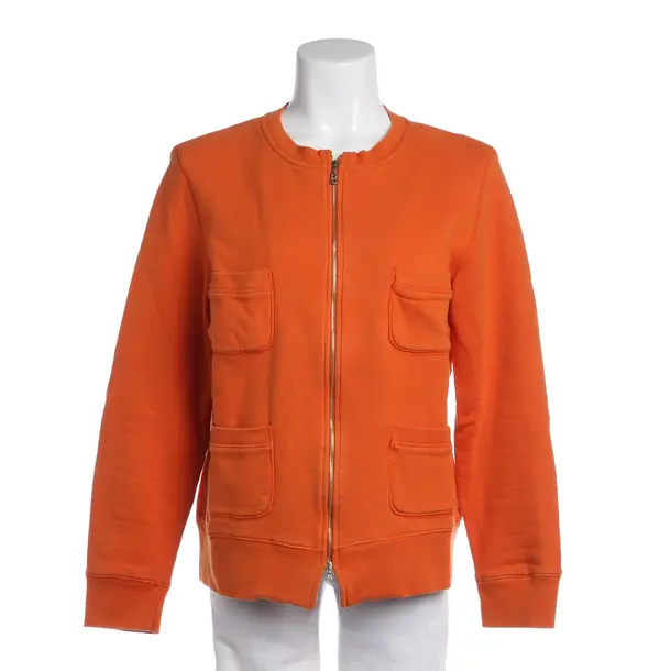 Sweatjacke in Orange, Baumwolle, Bogner