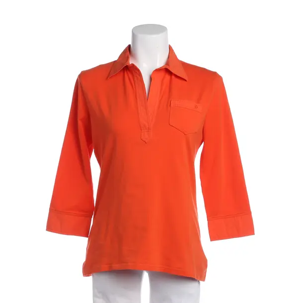 Long Sleeve Shirt in Orange, Cotton, Bogner
