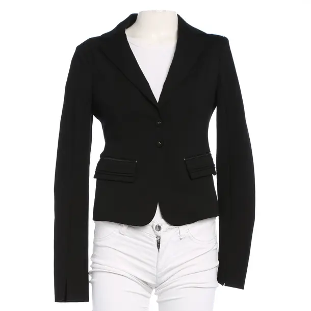 Blazer in Schwarz, Viskose, Patrizia Pepe