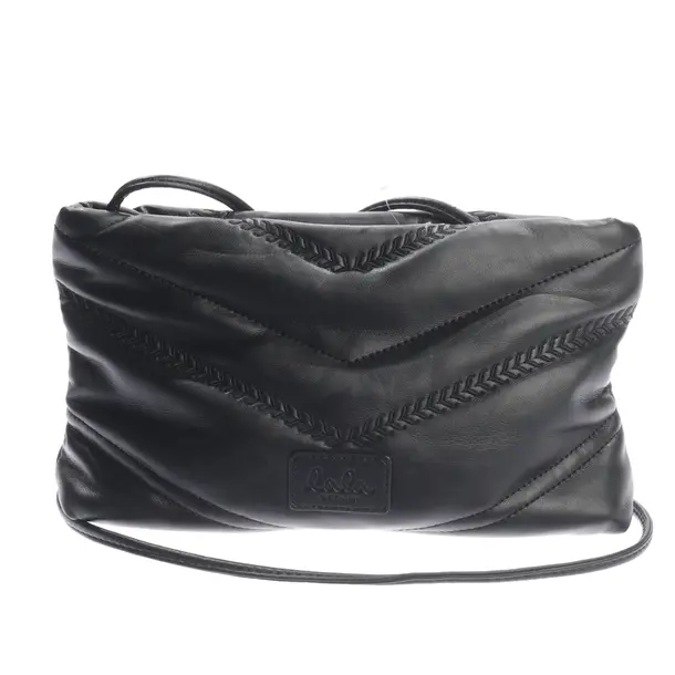 Shoulder Bag, in Black, Polyurethane, Lala Berlin