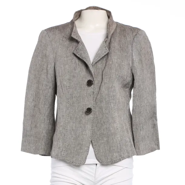 Blazer in Braun, Leinen, Max Mara