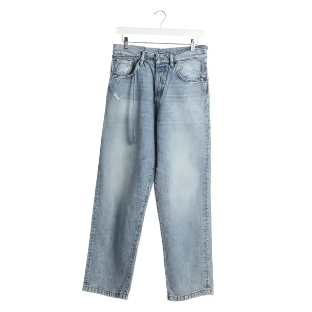 Boyfriend Jeans, in Light Blue, Cotton, Acne Studios