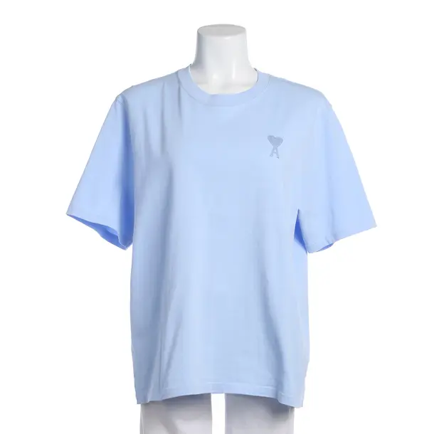 Shirt in Blau, Baumwolle, Ami Paris