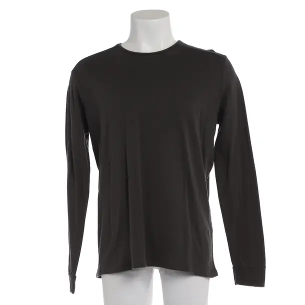 Long Sleeve Shirt in Gray, Cotton, Juvia