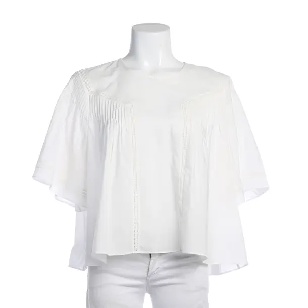 Blouse in White, Cotton, Anine Bing