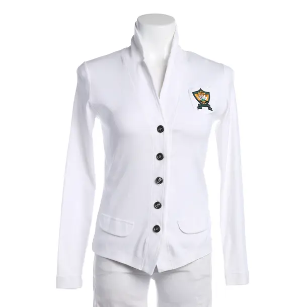 Blazer in Weiß, Baumwolle, Marc Cain