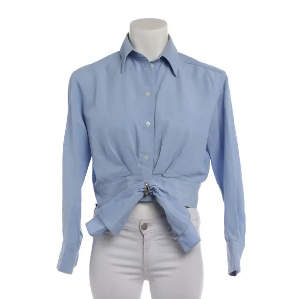 Bluse in Blau, Glasfaser, Sandro