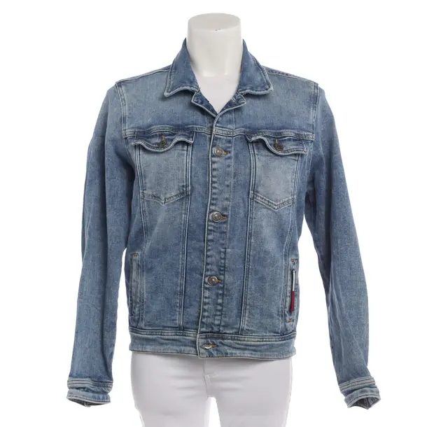 Jeansjacke in Blau, Baumwolle, Tommy Hilfiger