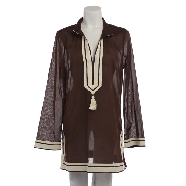 Blouse in Brown, Cotton, Tory Burch