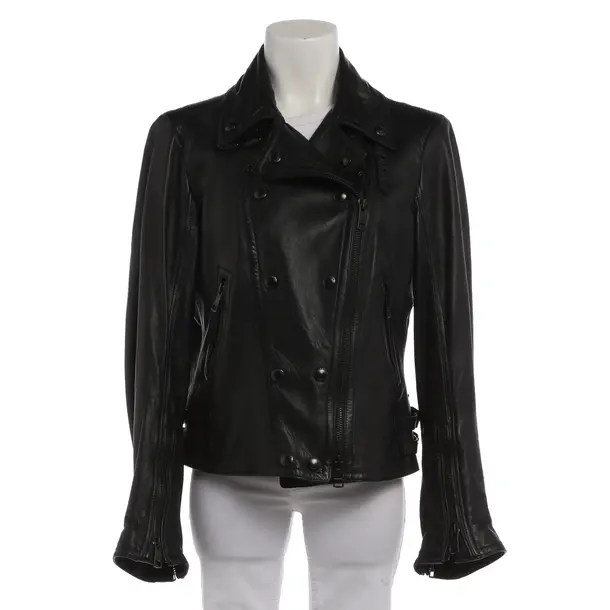 LeatherJacket in Black, Leather, Burberry Brit
