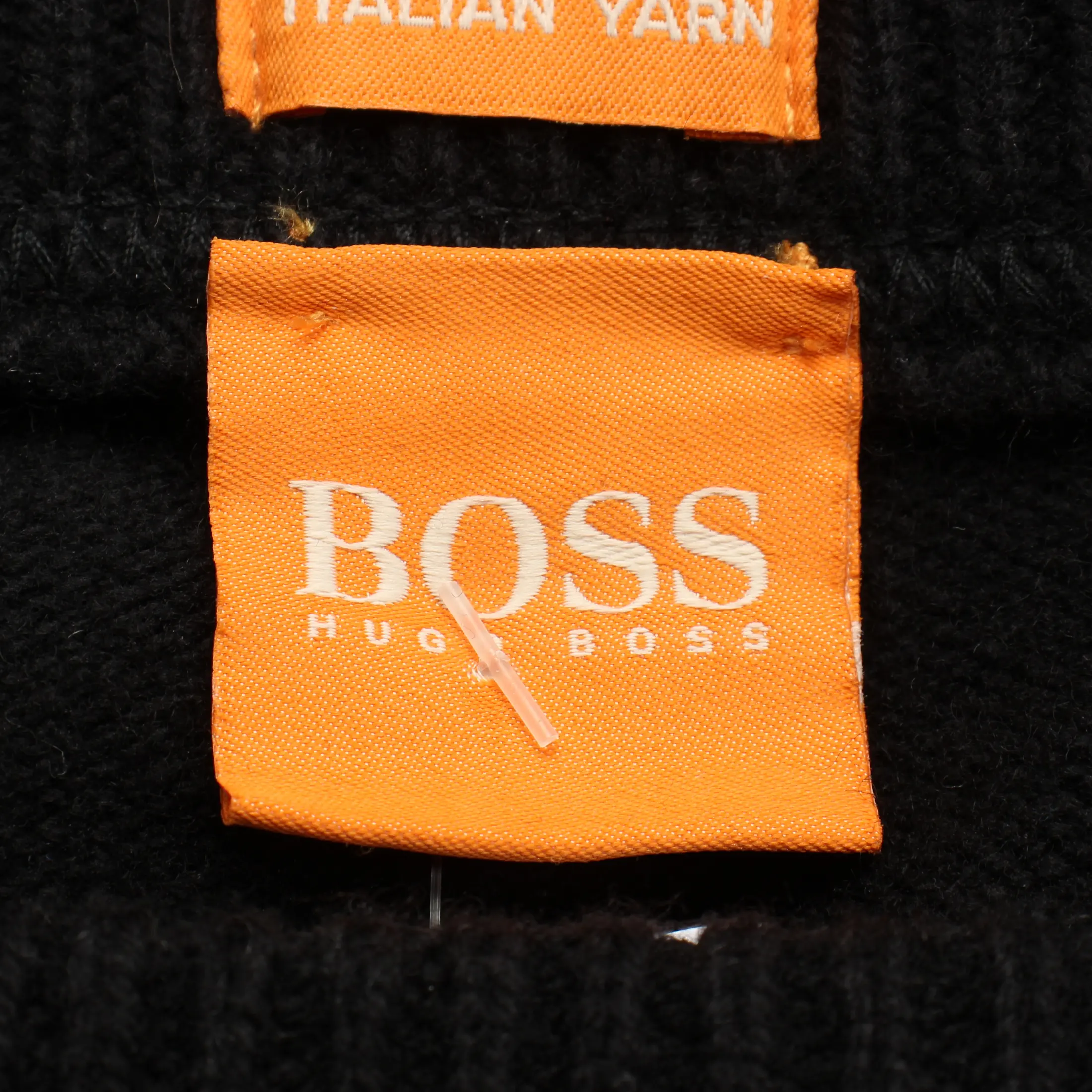 Hugo Boss Orange Jumper Size 2XL in Black