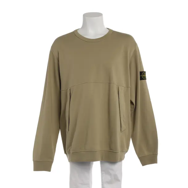 Sweatshirt in Grün, Baumwolle, Stone Island