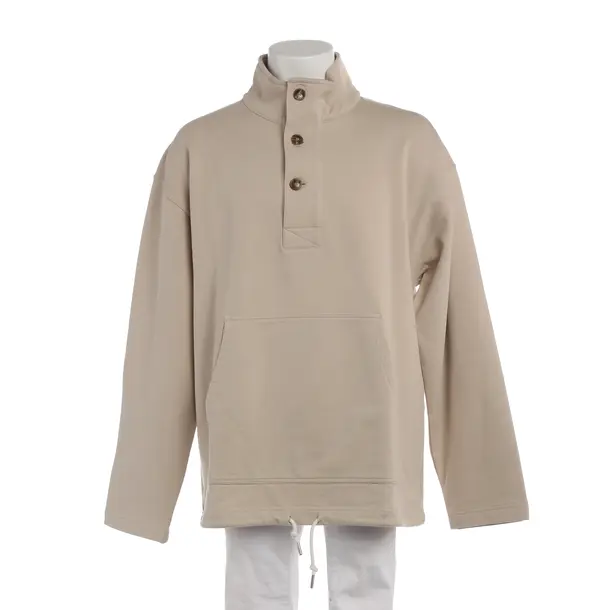 Sweatshirt in Brown, Cotton, Closed