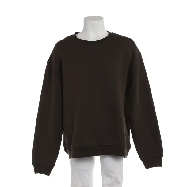 Sweatshirt in Brown, Cotton, Closed