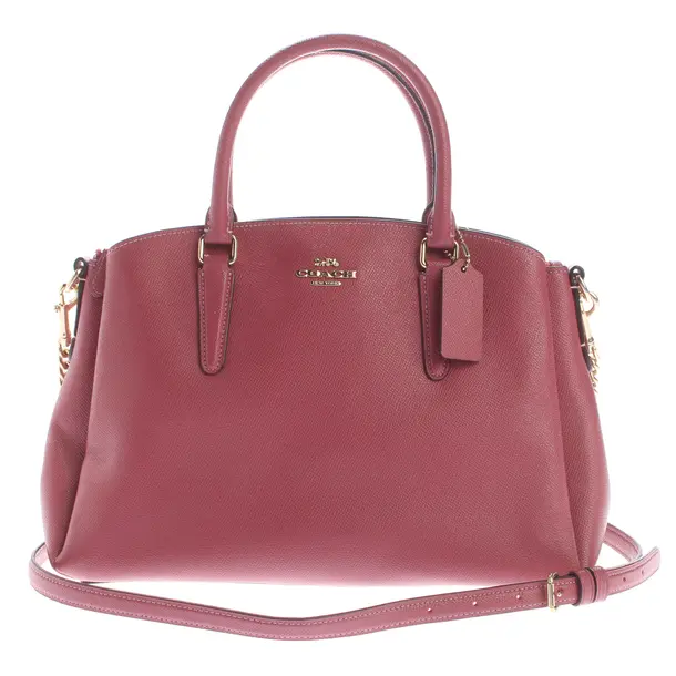 Handbag in Pink, Leather, Coach