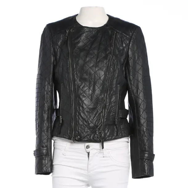 Lederjacke in Schwarz, Leder, Marc Cain