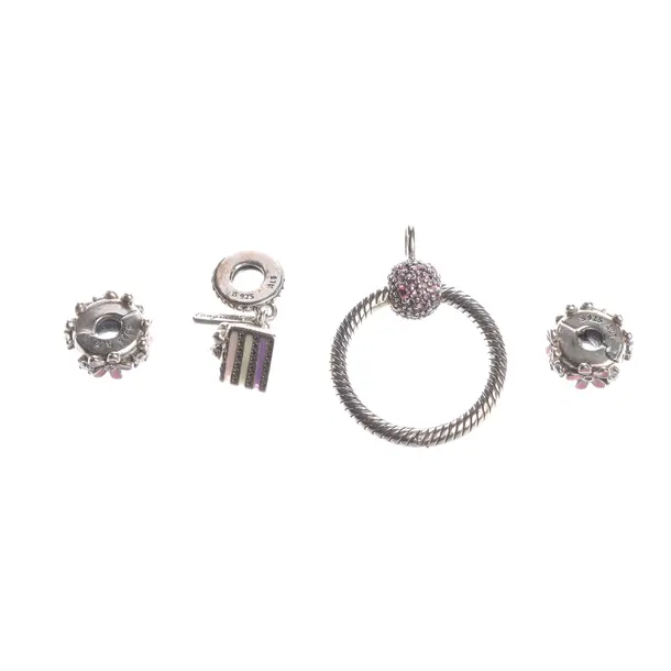 Pendant in Metallic, 925 Sterling Silver, Pandora